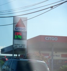 (Had to find a second station to be sure the price at the first was not a fluke.)