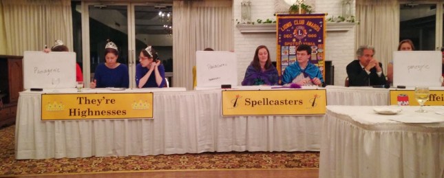 The knockout word...panegyric.